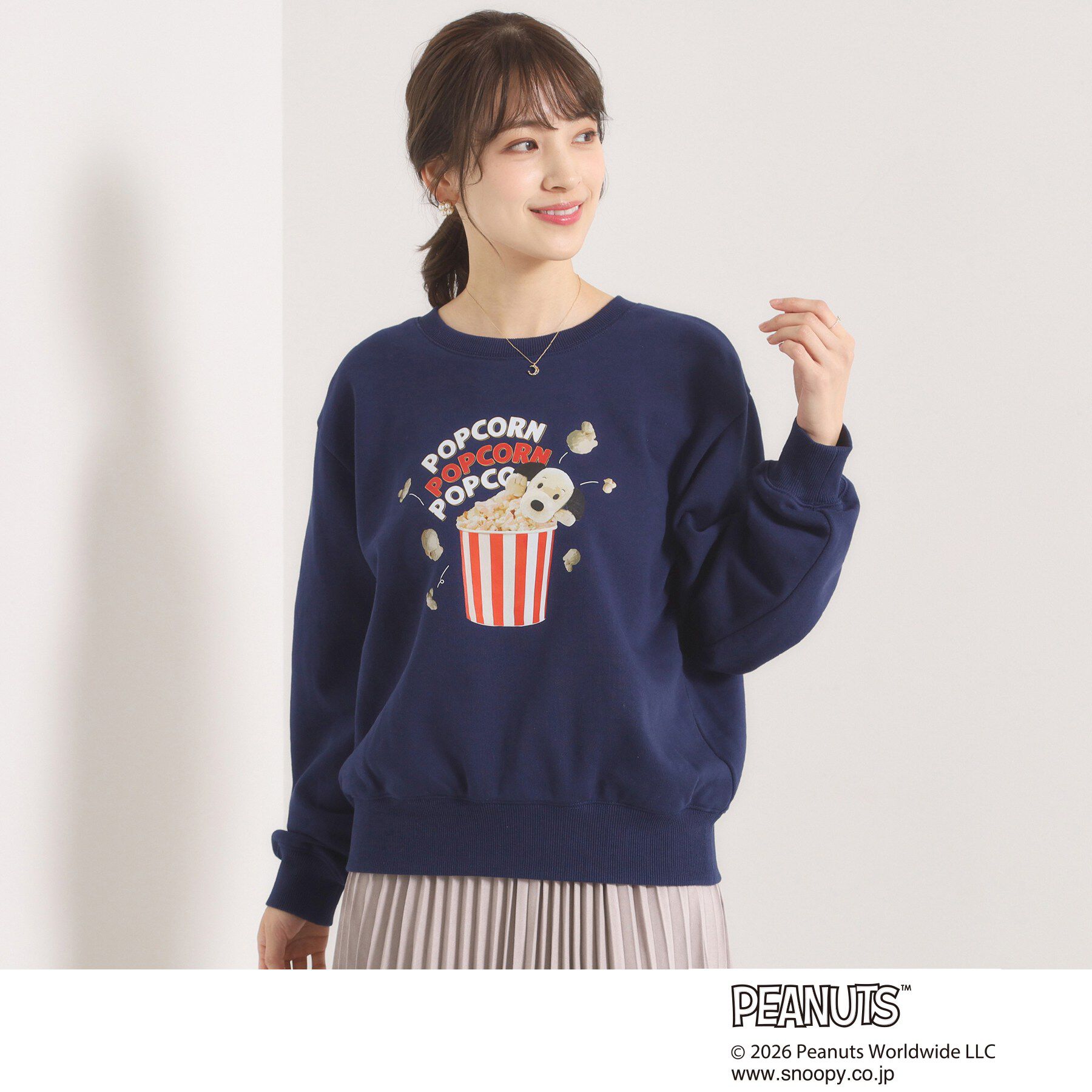 ITS&rsquo;DEMO「＜PEANUTS＞裏毛プルオーバー」|パーカー|