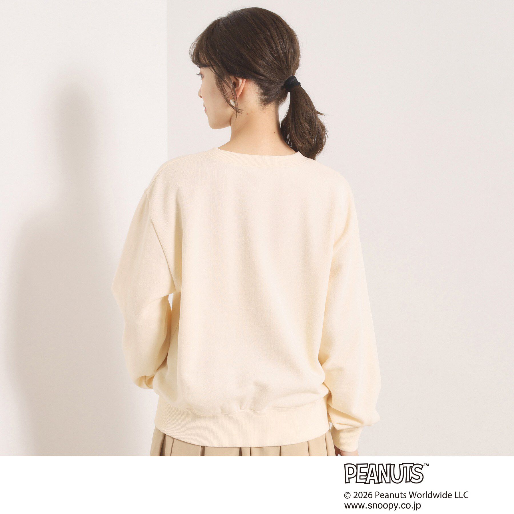ITS&rsquo;DEMO「＜PEANUTS＞裏毛プルオーバー」|パーカー|
