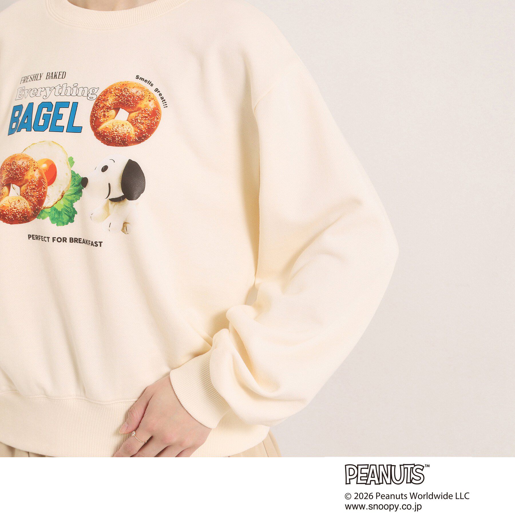 ITS&rsquo;DEMO「＜PEANUTS＞裏毛プルオーバー」|パーカー|