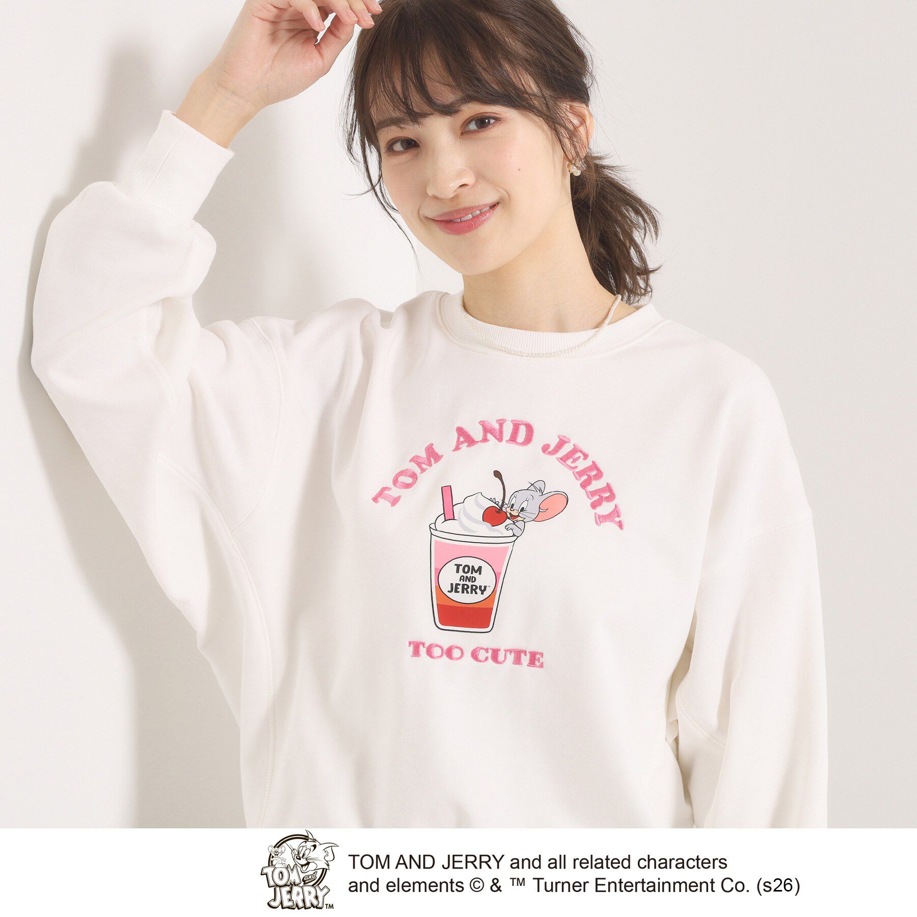 ITS&rsquo;DEMO「TOM AND JERRY 裏毛プルオーバー」|パーカー|