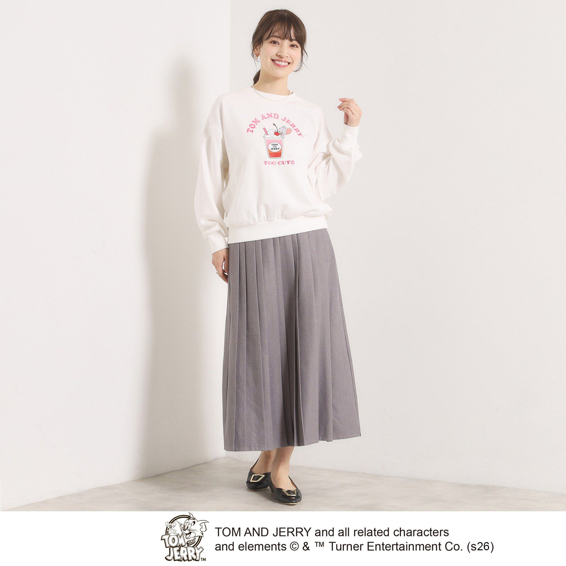 ITS&rsquo;DEMO「TOM AND JERRY 裏毛プルオーバー」|パーカー|