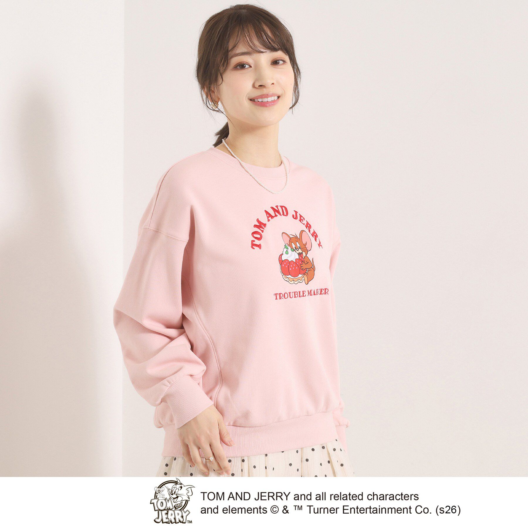 ITS&rsquo;DEMO「TOM AND JERRY 裏毛プルオーバー」|パーカー|