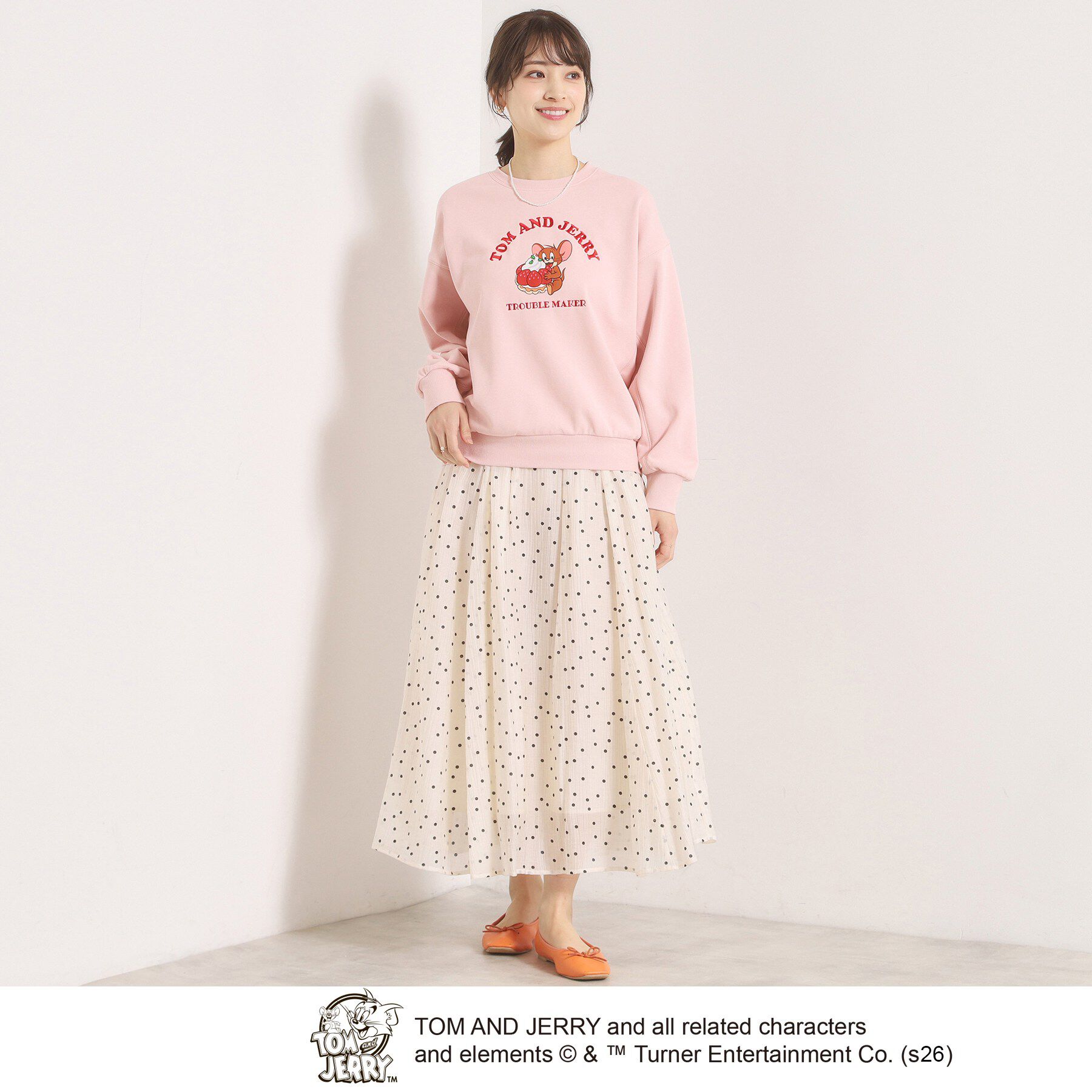 ITS&rsquo;DEMO「TOM AND JERRY 裏毛プルオーバー」|パーカー|