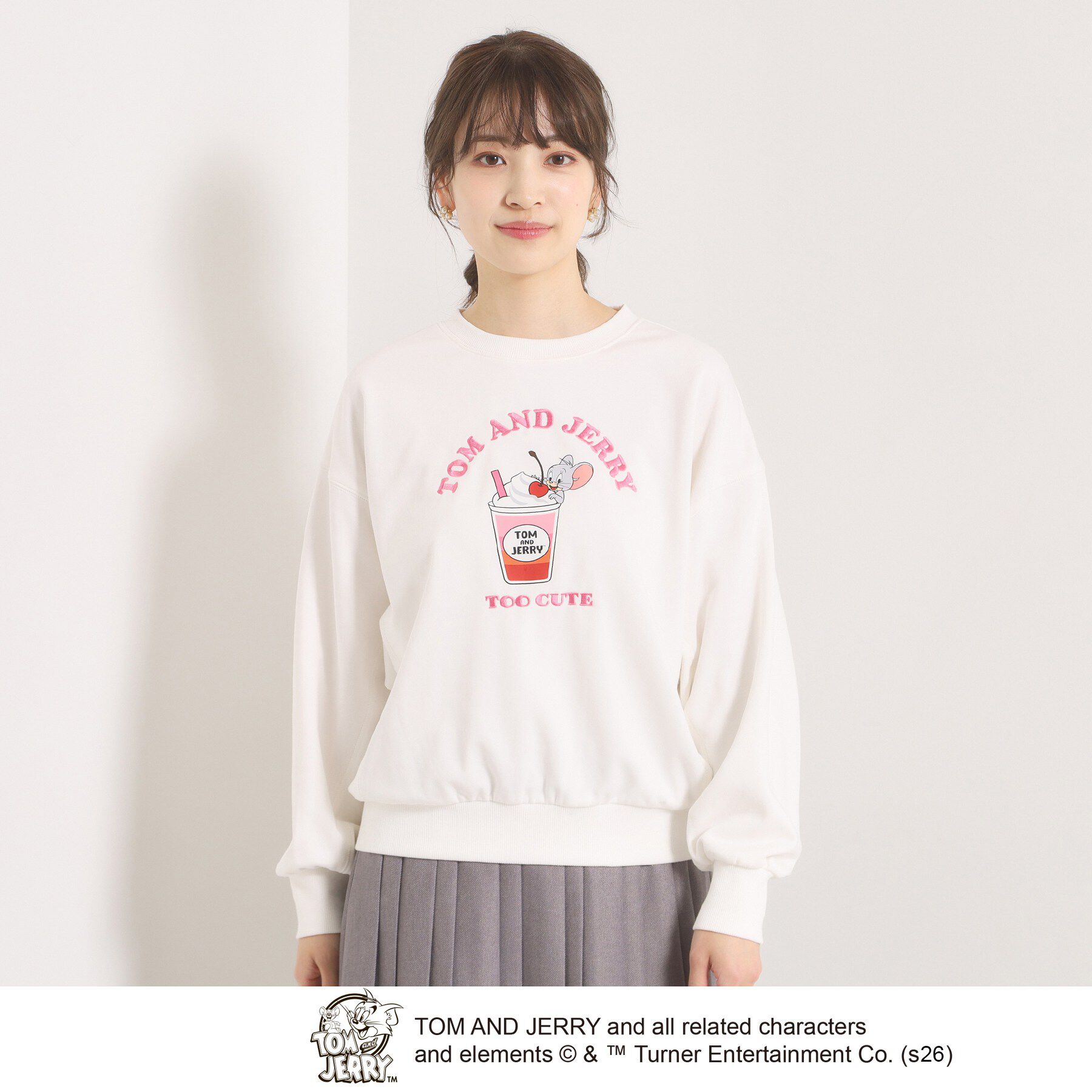 ITS&rsquo;DEMO「TOM AND JERRY 裏毛プルオーバー」|パーカー|