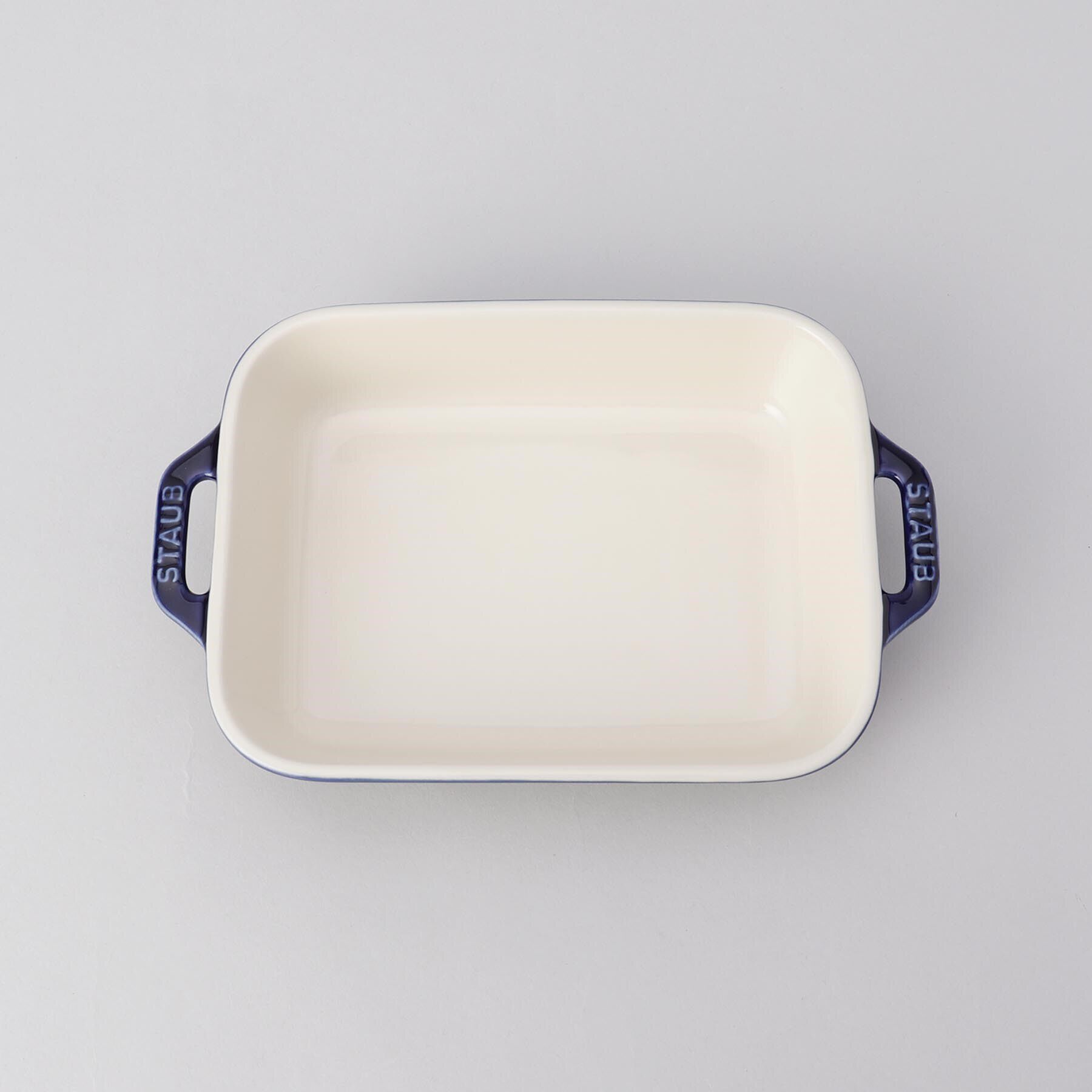 212 KITCHEN STORE「レクタンギュラーディッシュ 20cm BL ＜Staub ストウブ ＞」|食器・キッチングッズ|