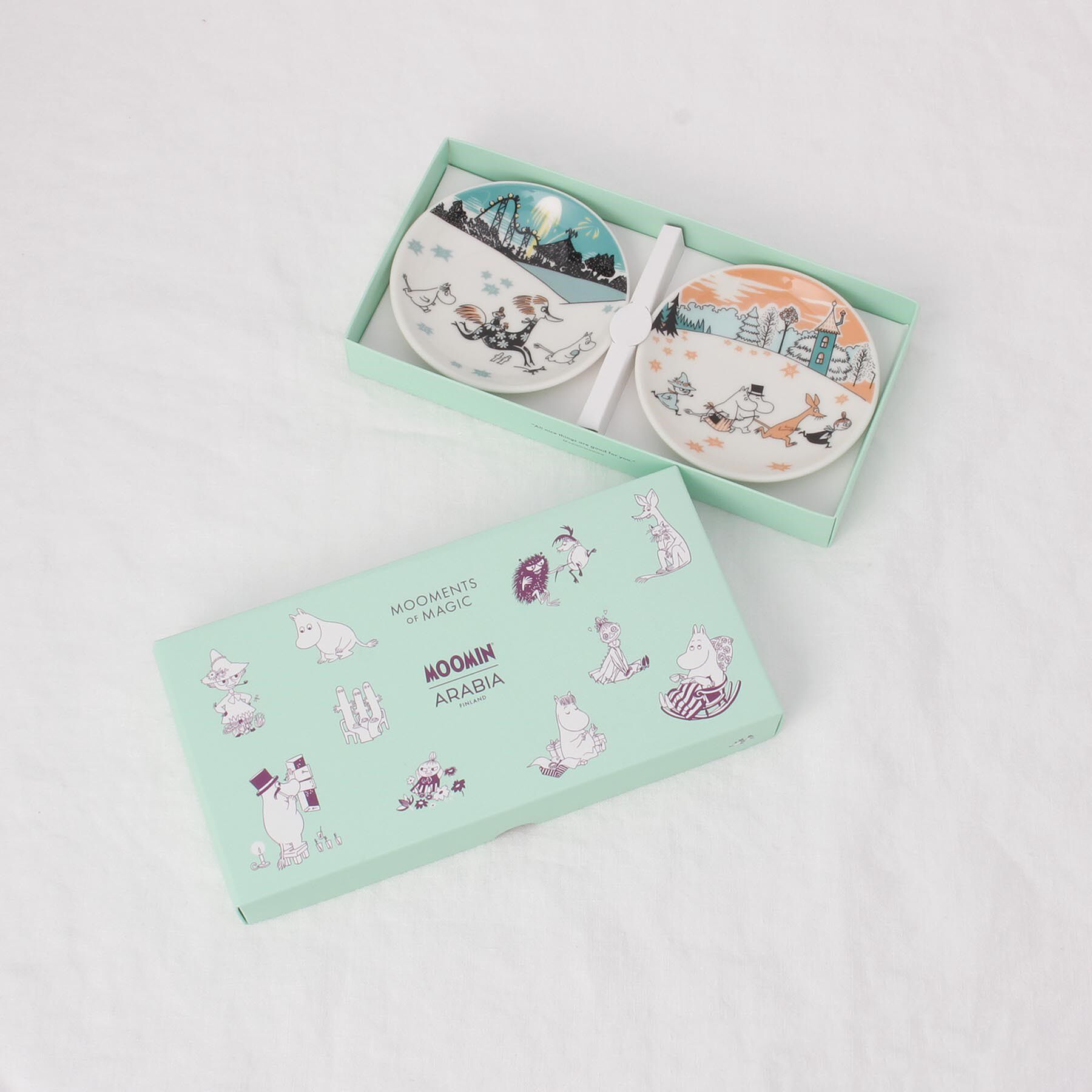 212 KITCHEN STORE「ムーミンバレー ミニプレート セット ＜MOOMIN ARABIA＞」|食器・キッチングッズ|