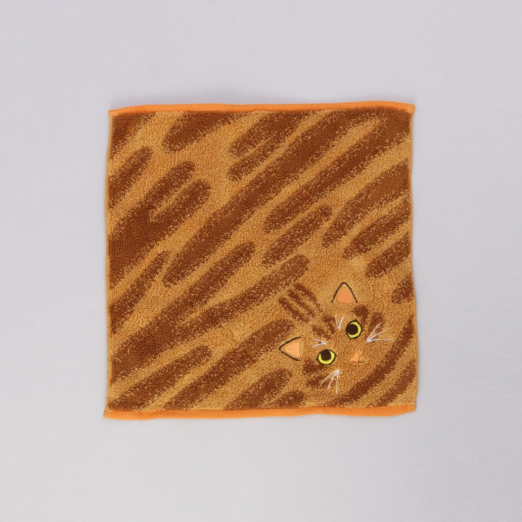 212 KITCHEN STORE「うちの子メイトはんかち 茶トラレッドタビー」|ハンカチ|その他