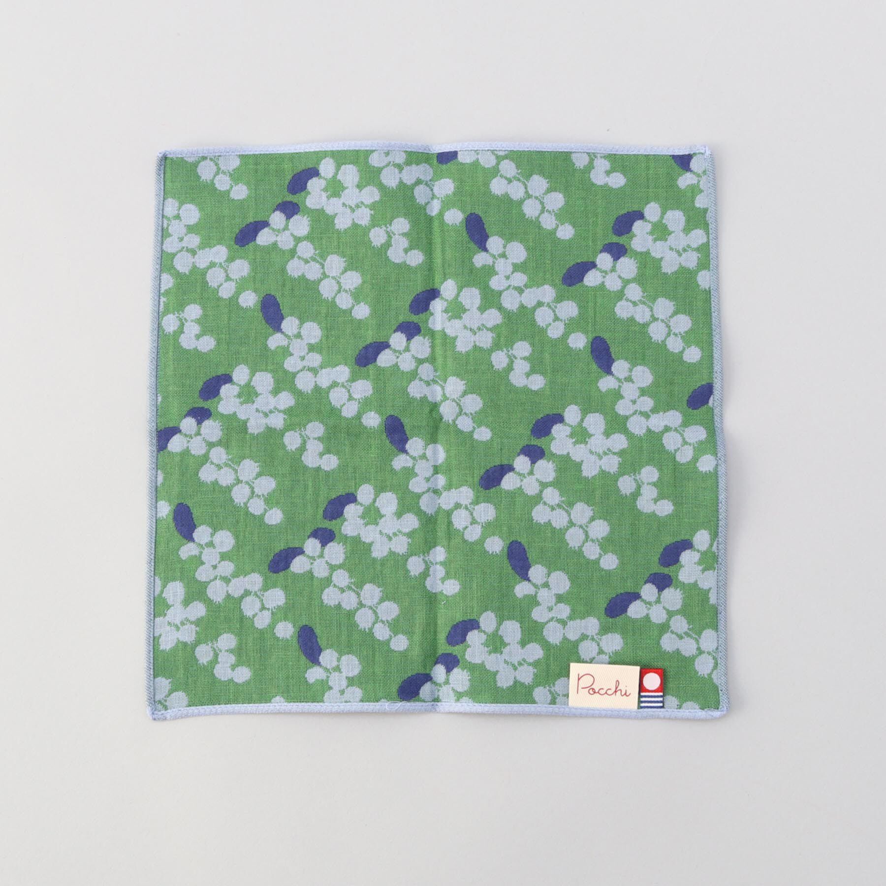 212 KITCHEN STORE「3重ガーゼはんかち ブルーベリー」|ハンカチ|