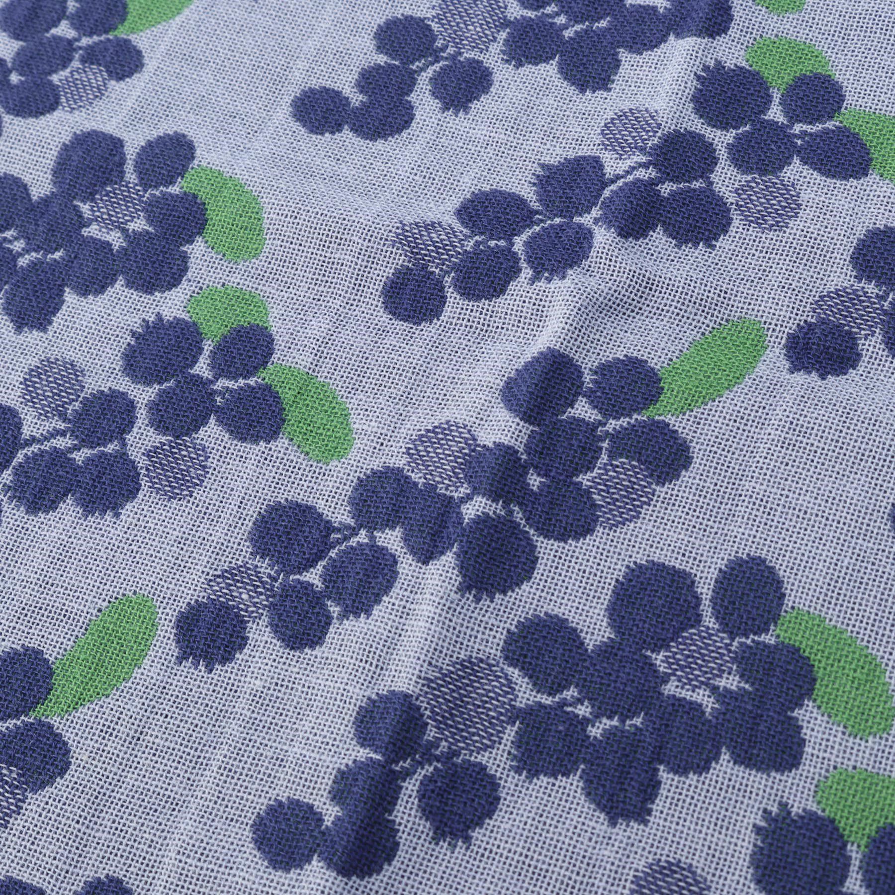 212 KITCHEN STORE「3重ガーゼはんかち ブルーベリー」|ハンカチ|