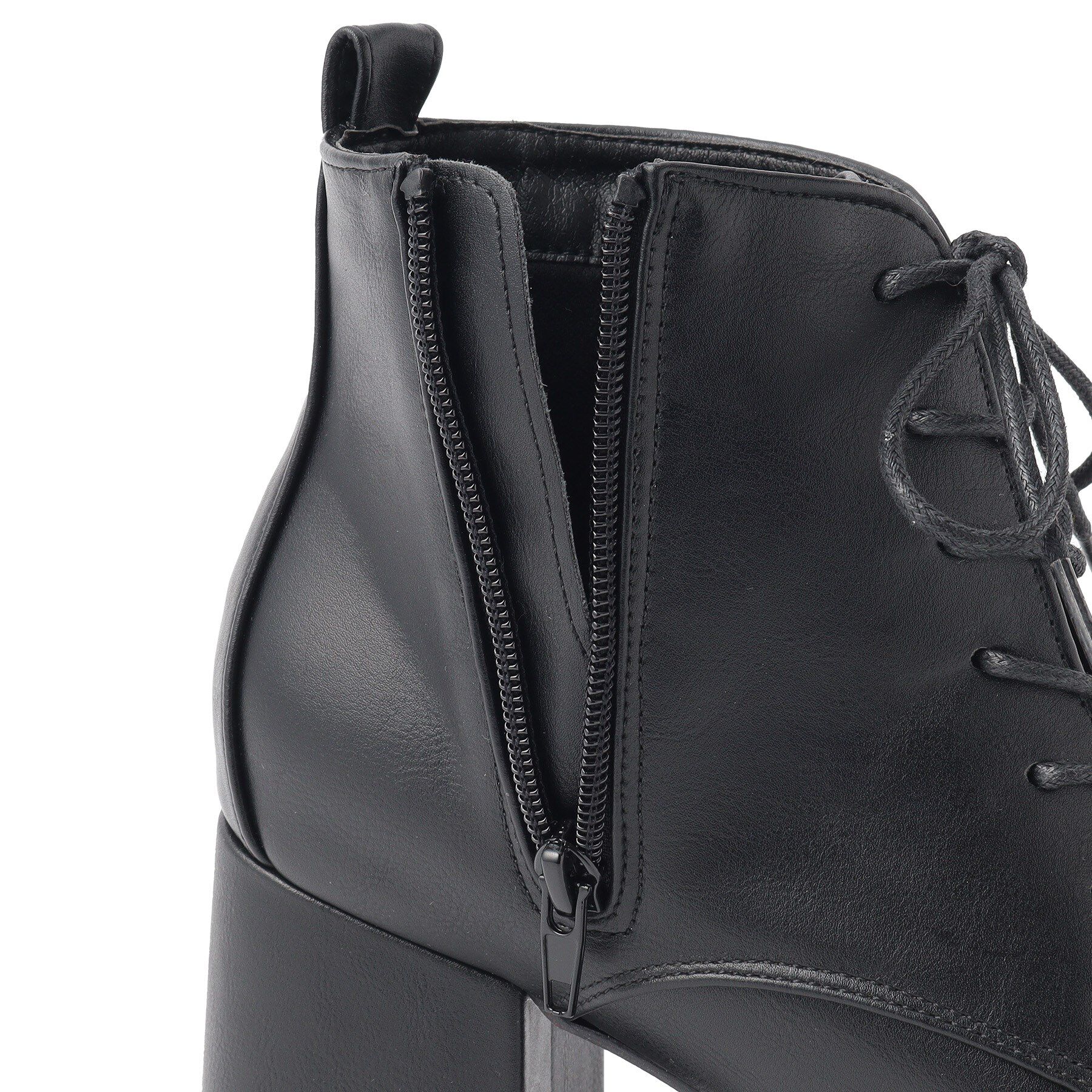 csT&P「厚底レースアップブーツ」|ショートブーツ|