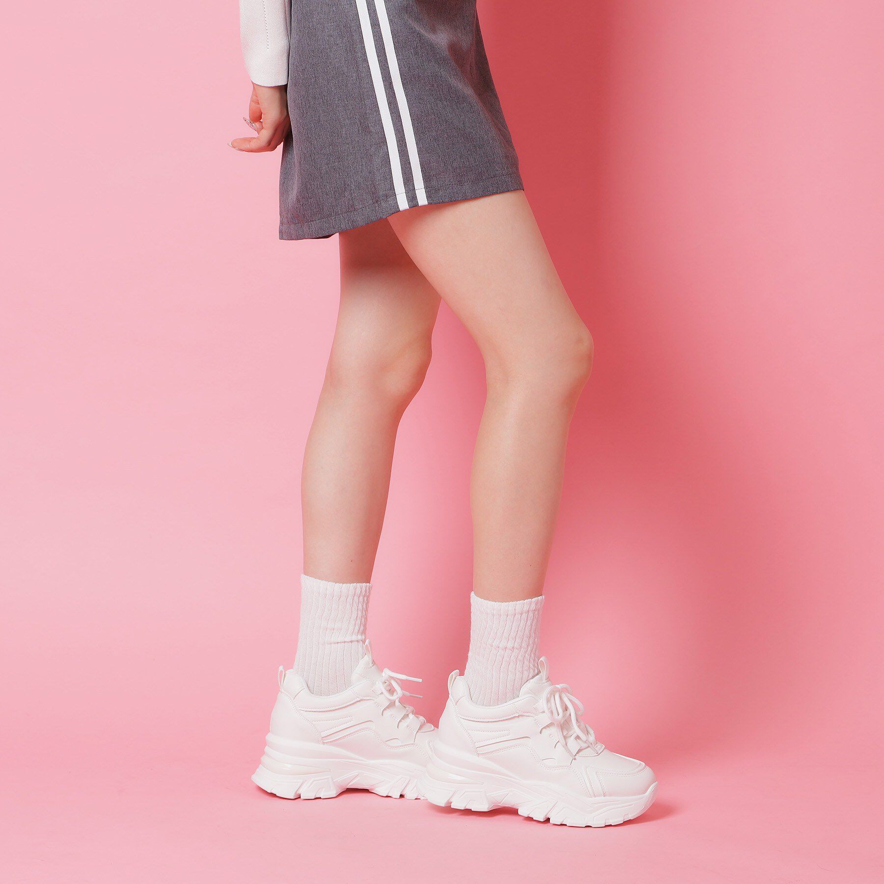 csT&P「厚底スニーカー」|スニーカー|