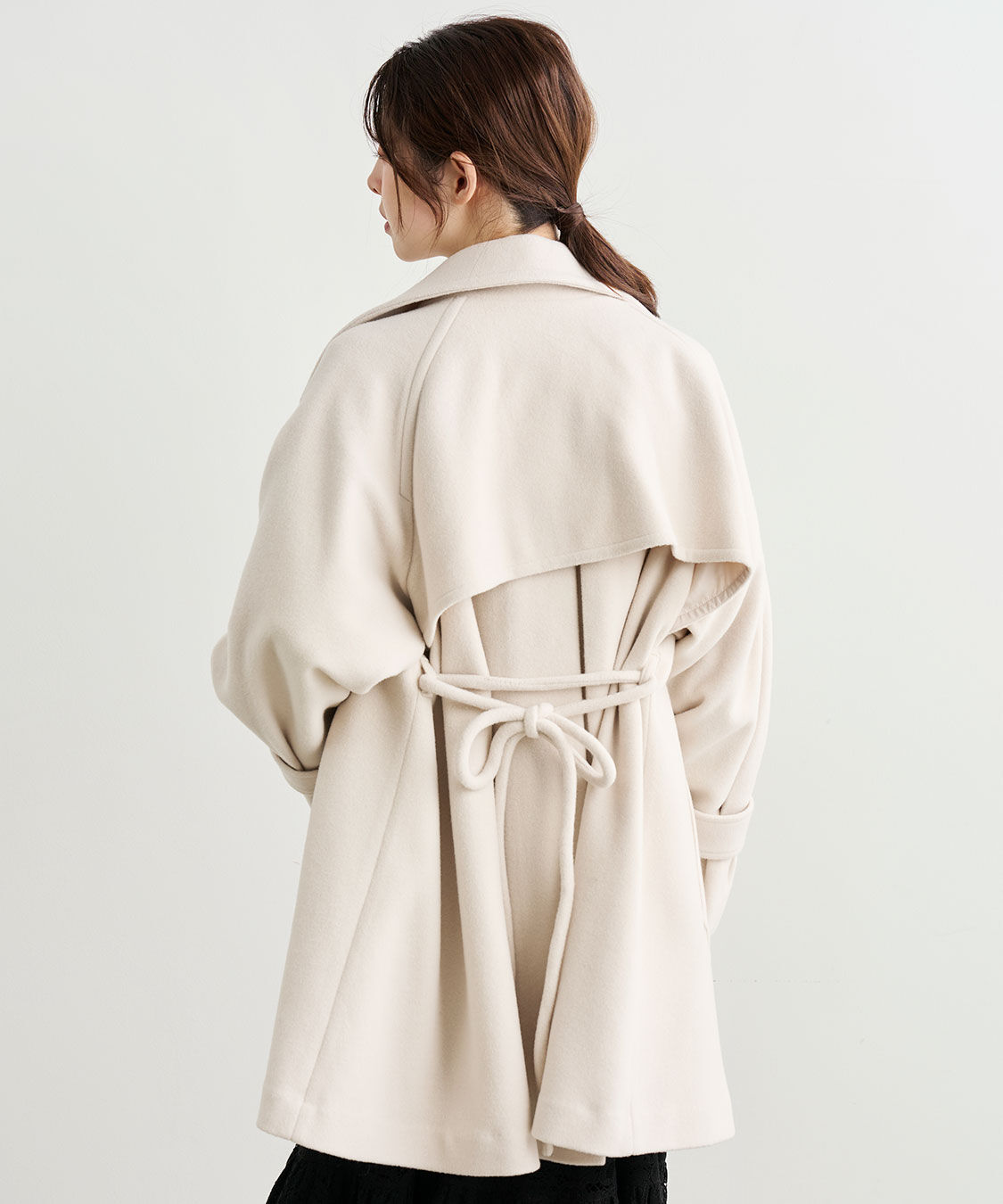 COCO DEAL「スタンドカラーミドル丈トレンチコート」|トレンチコート|