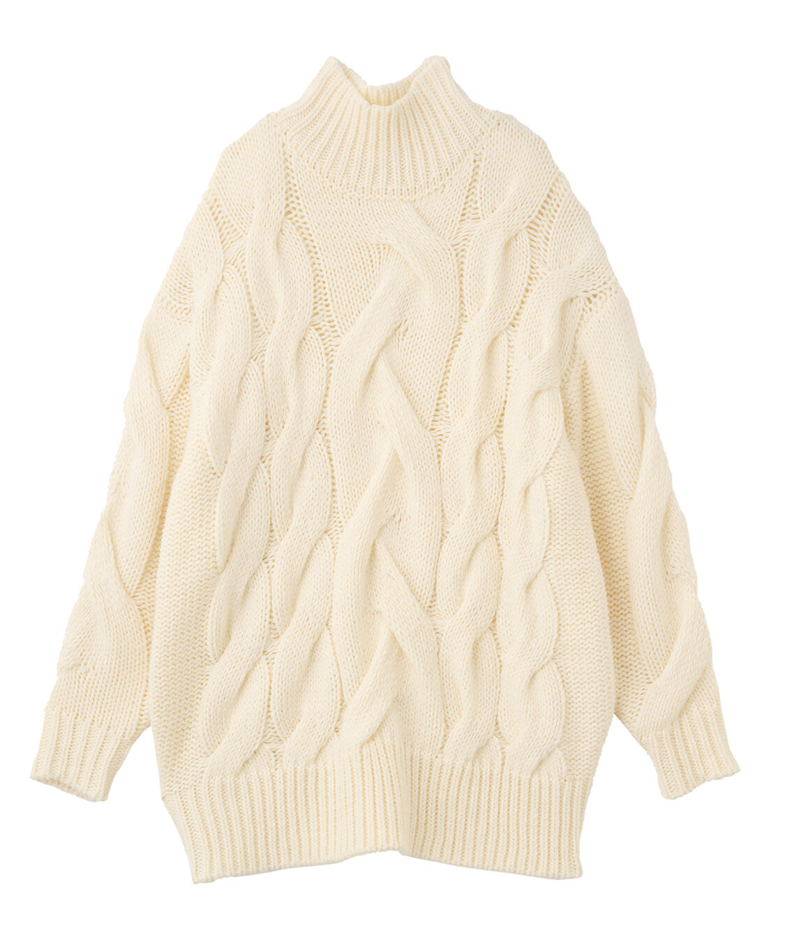 COCO DEAL「ケーブルニットミニワンピース」|ワンピース|オフ