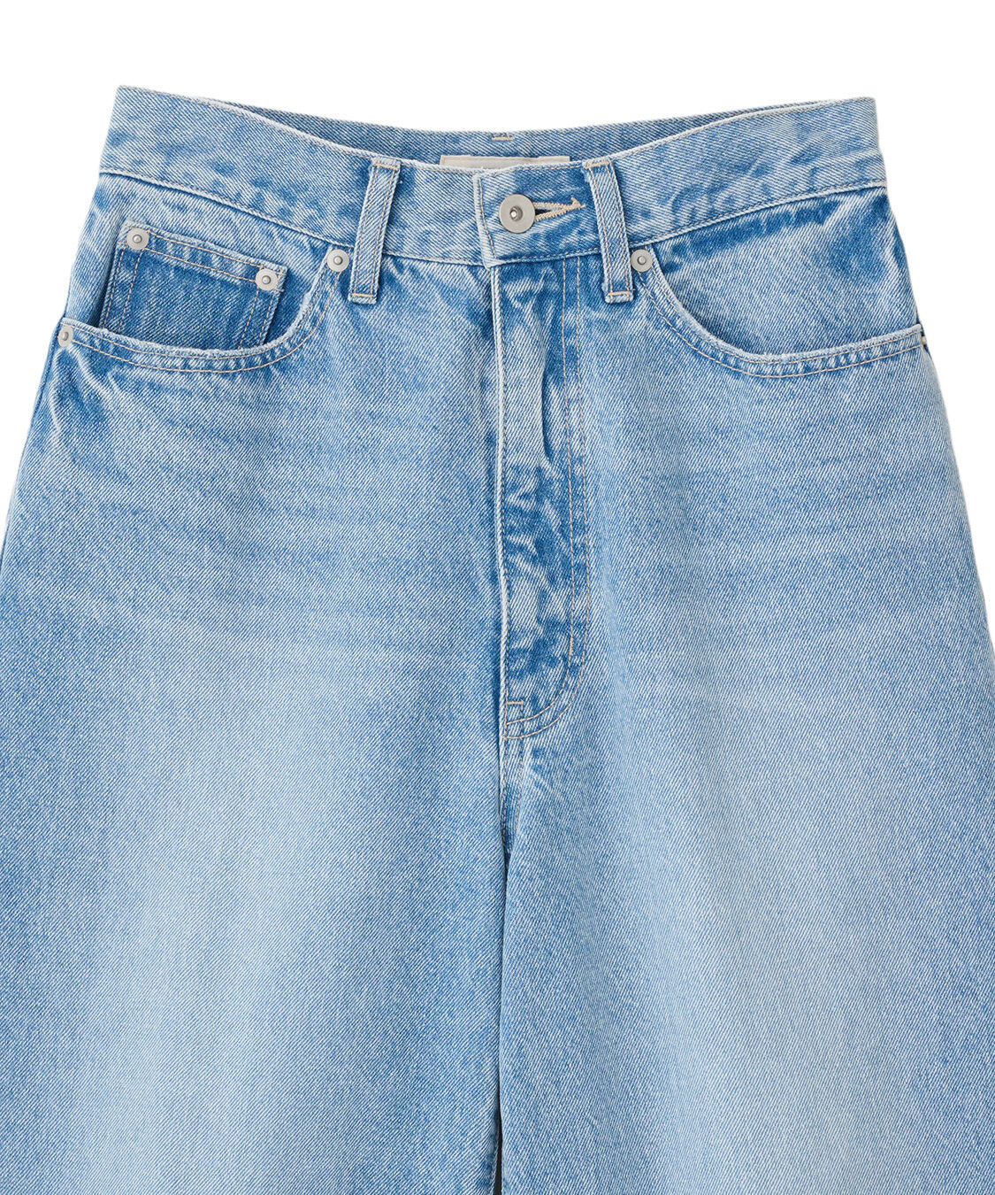 COCO DEAL「バレルワイドデニム/製品染めパンツ」|デニム|