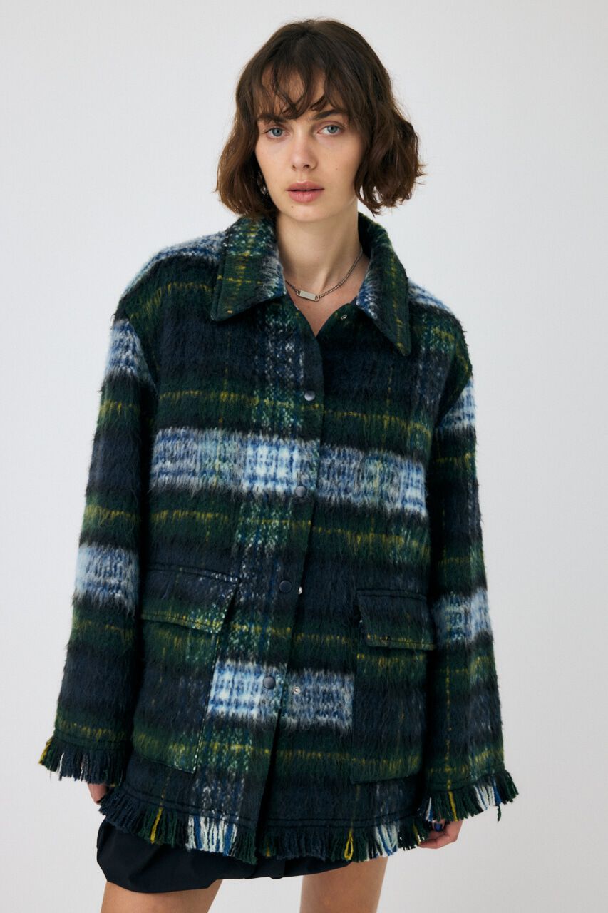 MOUSSY「MIX シャツジャケット」|その他|