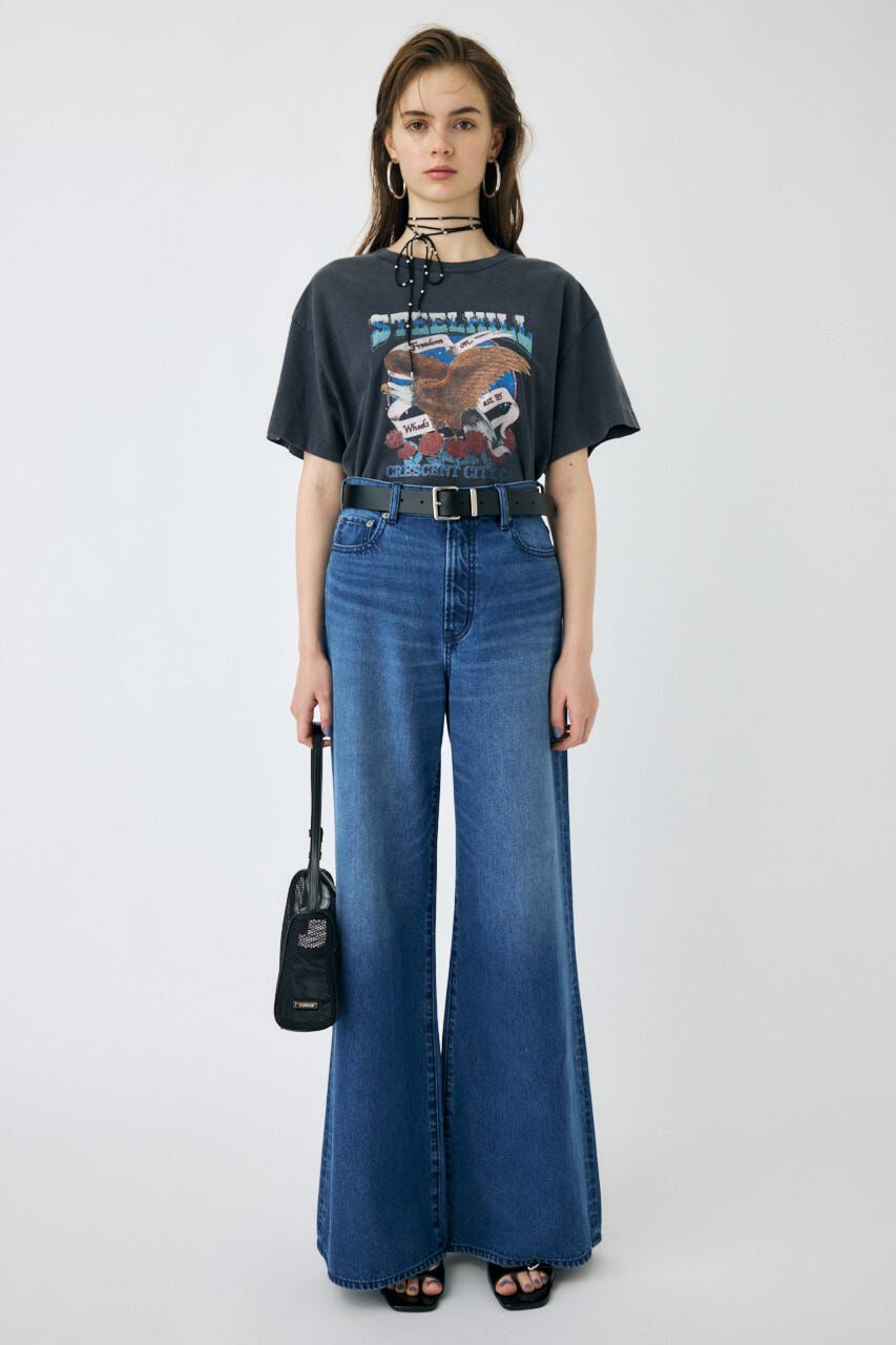 MOUSSY「CA MOTORSHOP Tシャツ」|Tシャツ・カットソー|