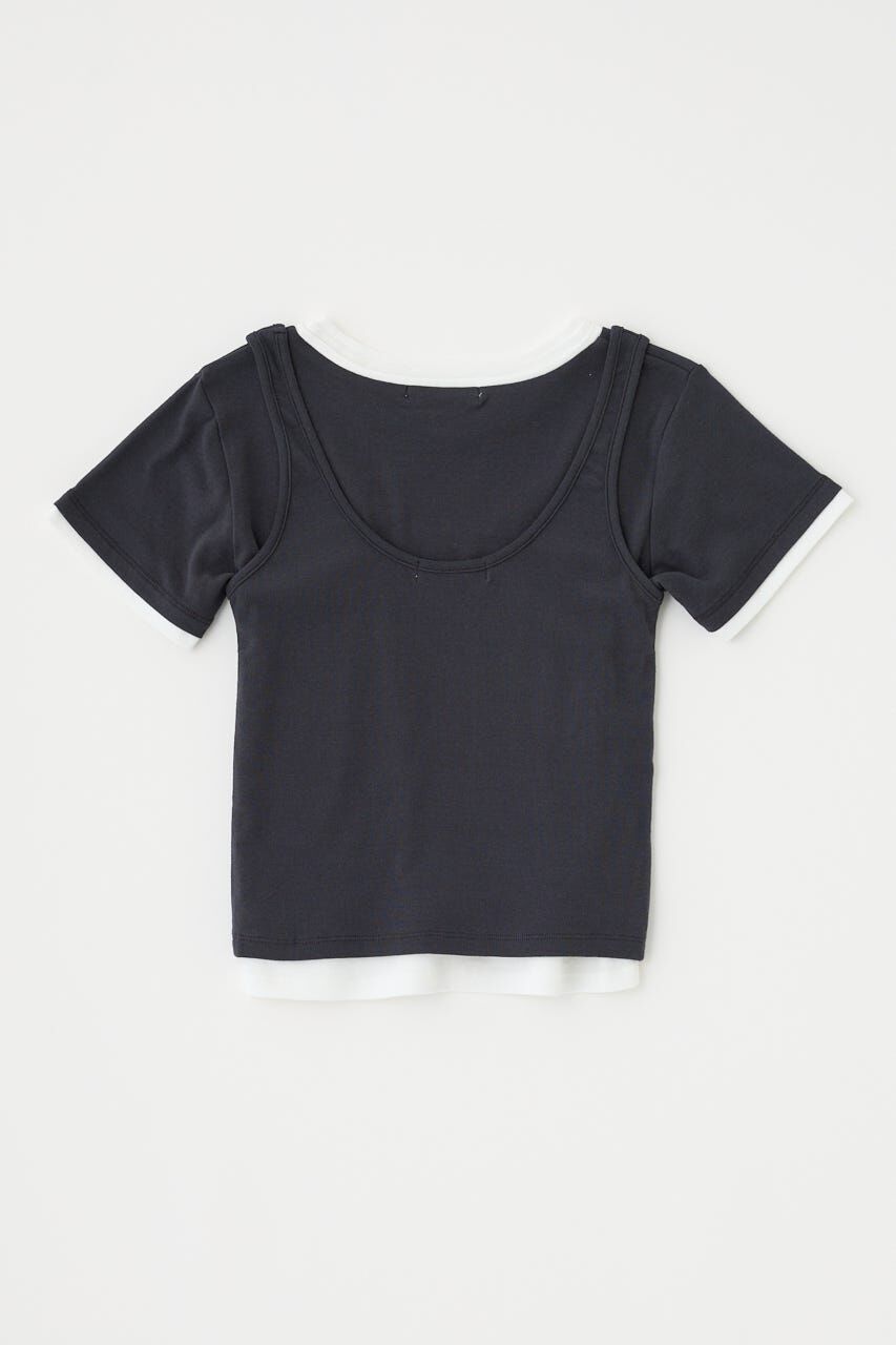 MOUSSY「LAYERED セット TEE」|Tシャツ・カットソー|