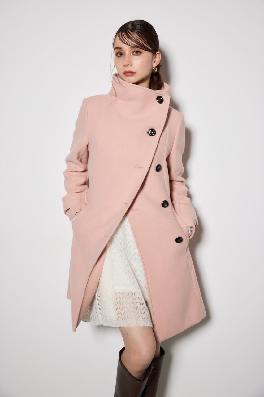 rienda「オーバーネックシンデレララインミニコート」|その他|