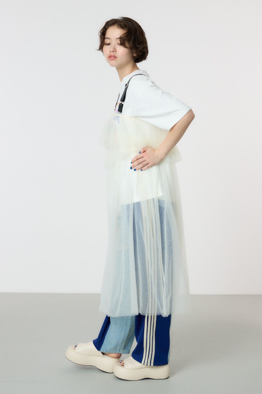 RODEO CROWNS「ティアードチュールワンピース」|ワンピース|