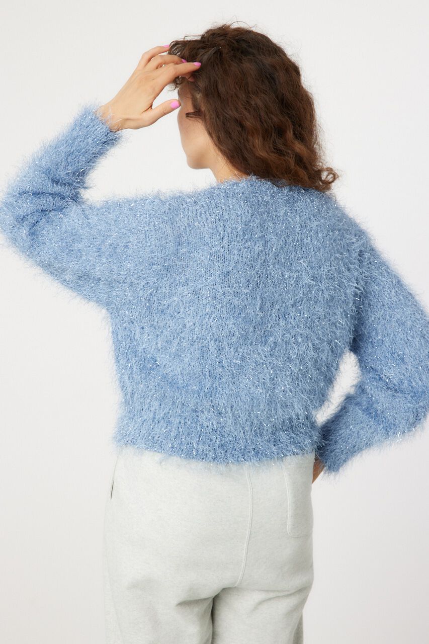 RODEO CROWNS「ラメシャギーニットカーディガン」|カーディガン|