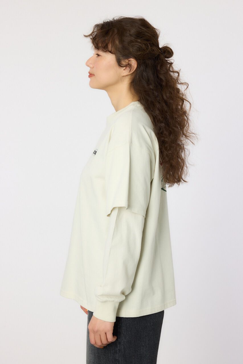 RODEO CROWNS「VintageフェイクレイヤードロングスリーブTシャツ」|Tシャツ・カットソー|