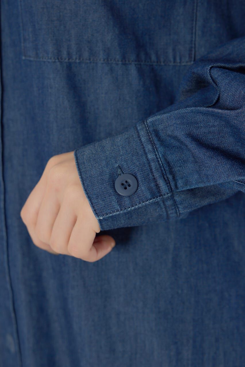 RODEO CROWNS「フード付きロゴシャツワンピース」|ワンピース|