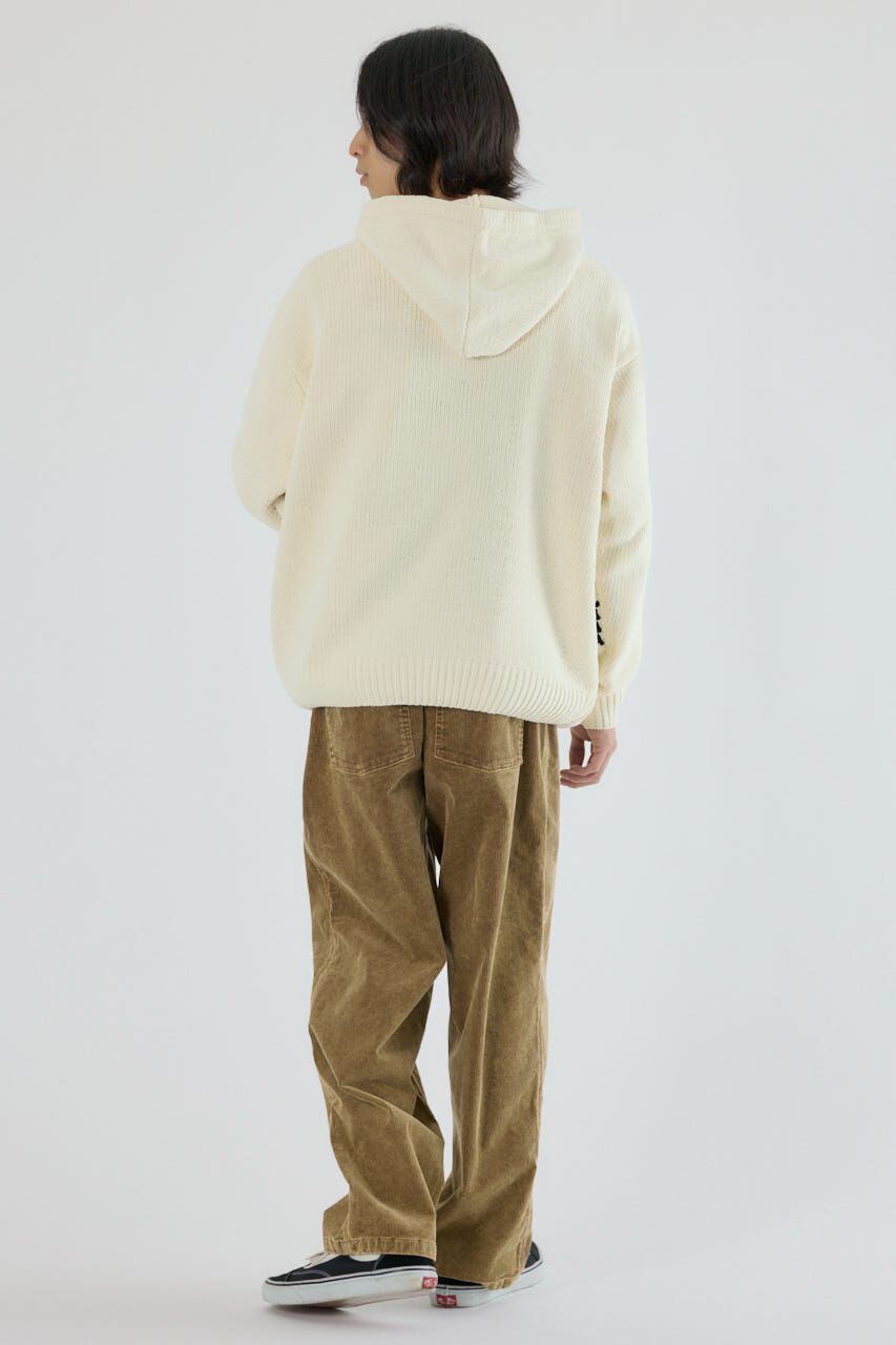 RODEO CROWNS「サインロゴモールニットパーカー」|パーカー|