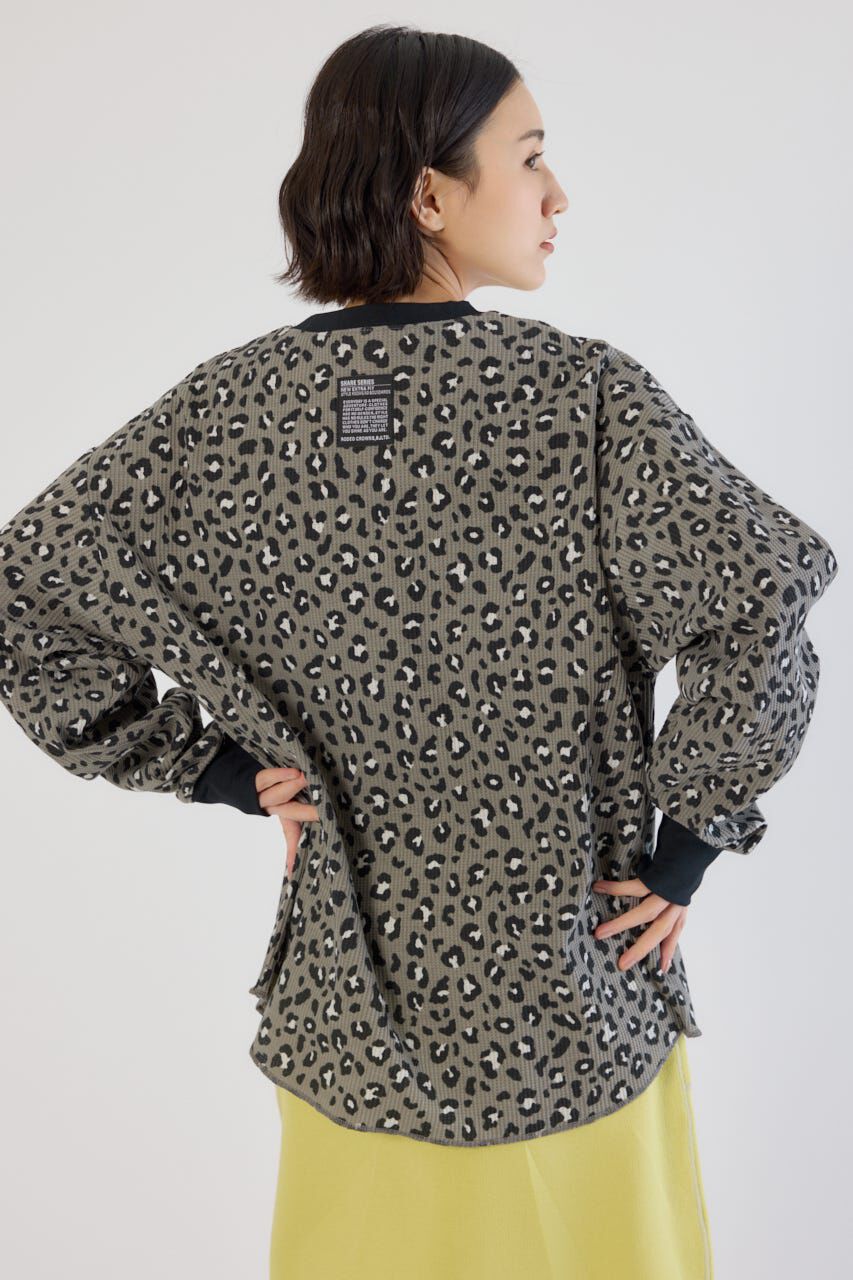 RODEO CROWNS「SHARE パターンワッフルトップス」|Tシャツ・カットソー|