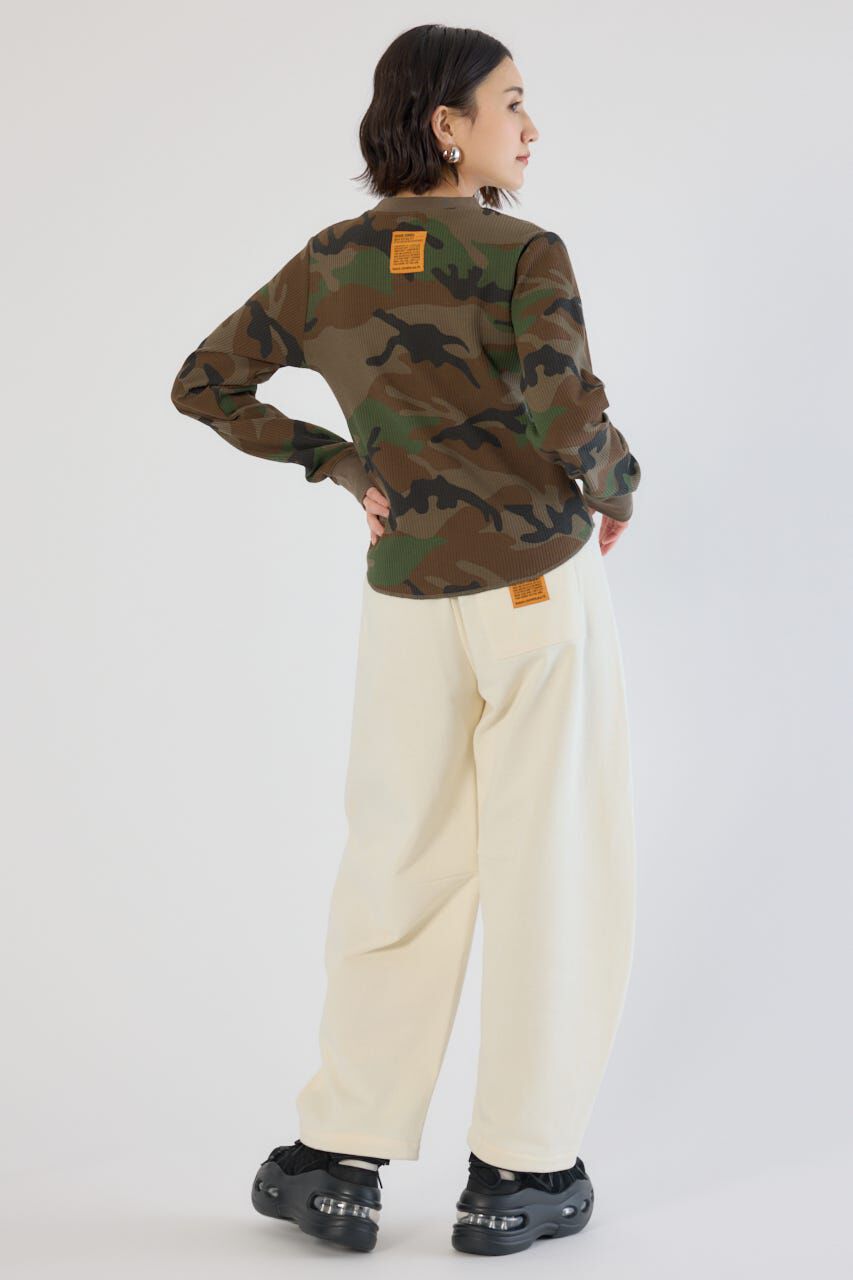 RODEO CROWNS「SHARE パターンワッフルトップス」|Tシャツ・カットソー|