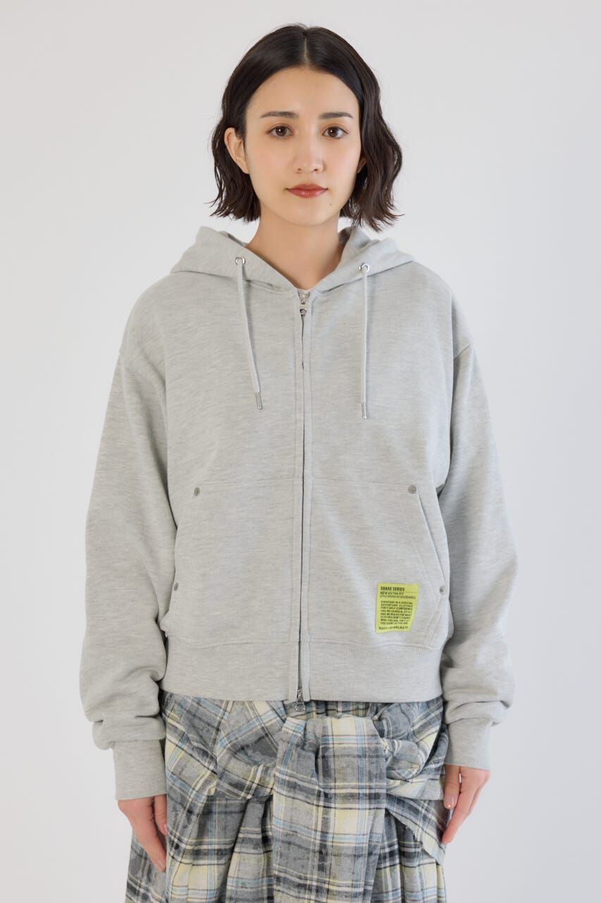 RODEO CROWNS「SHARE W ジップパーカー」|パーカー|