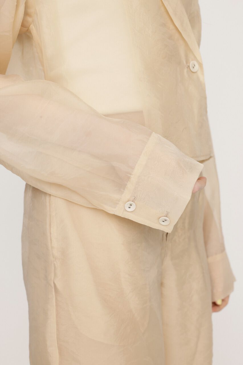 SLY「SHEER TAILOR ジャンプスーツ」|ワンピース|