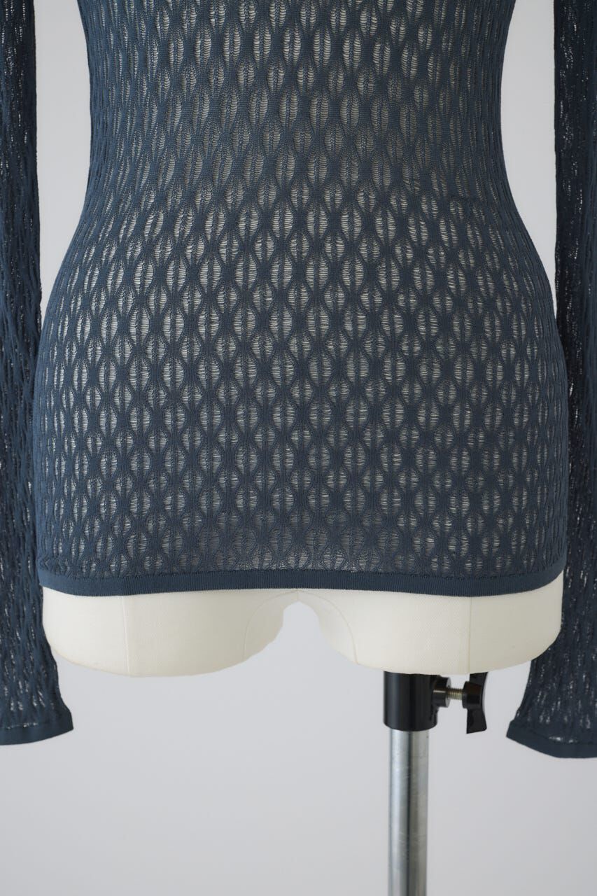 RIM.ARK 「Lace knitting tops」|ニット・セーター|