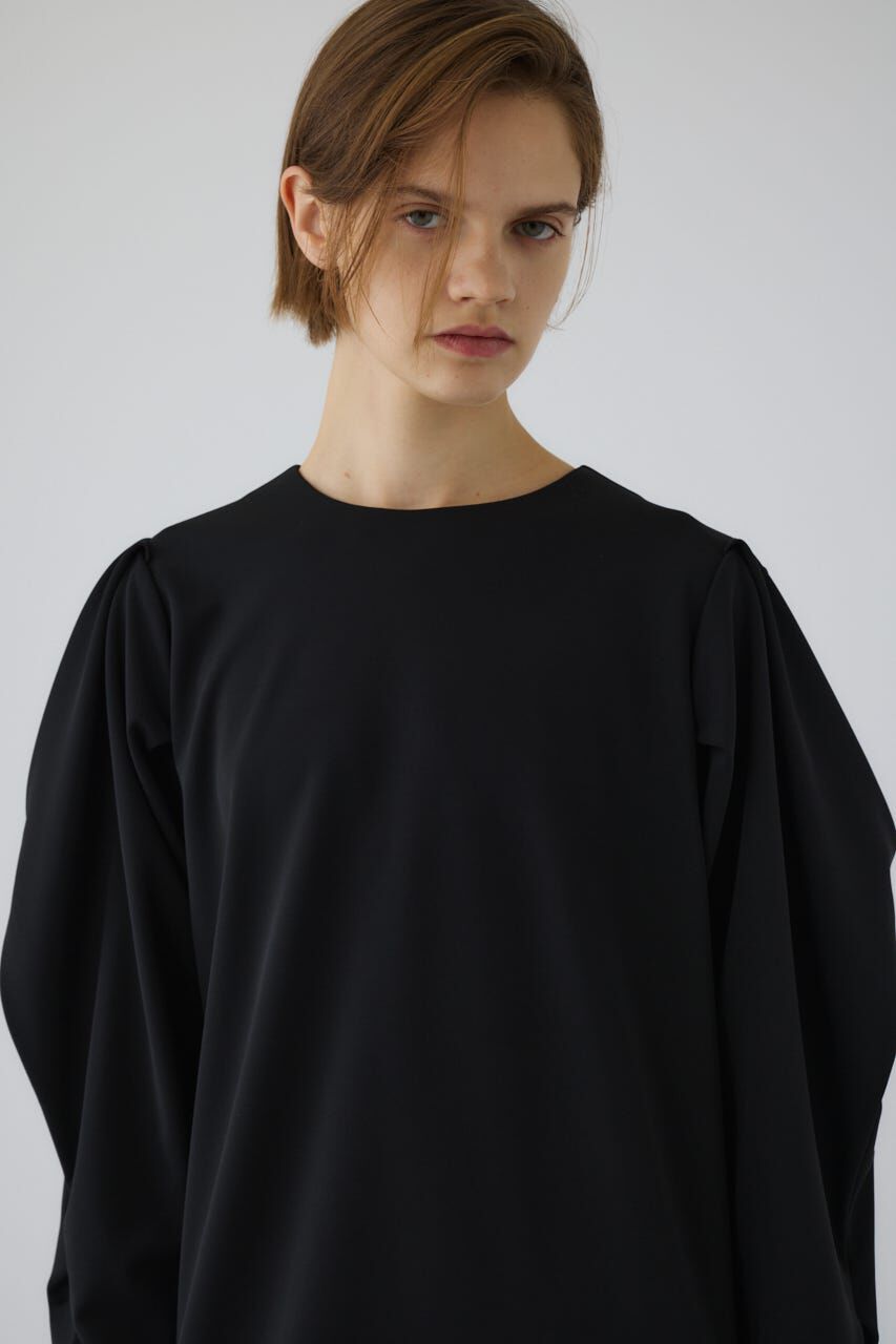 RIM.ARK 「Drape sleeve cut dress」|ワンピース|