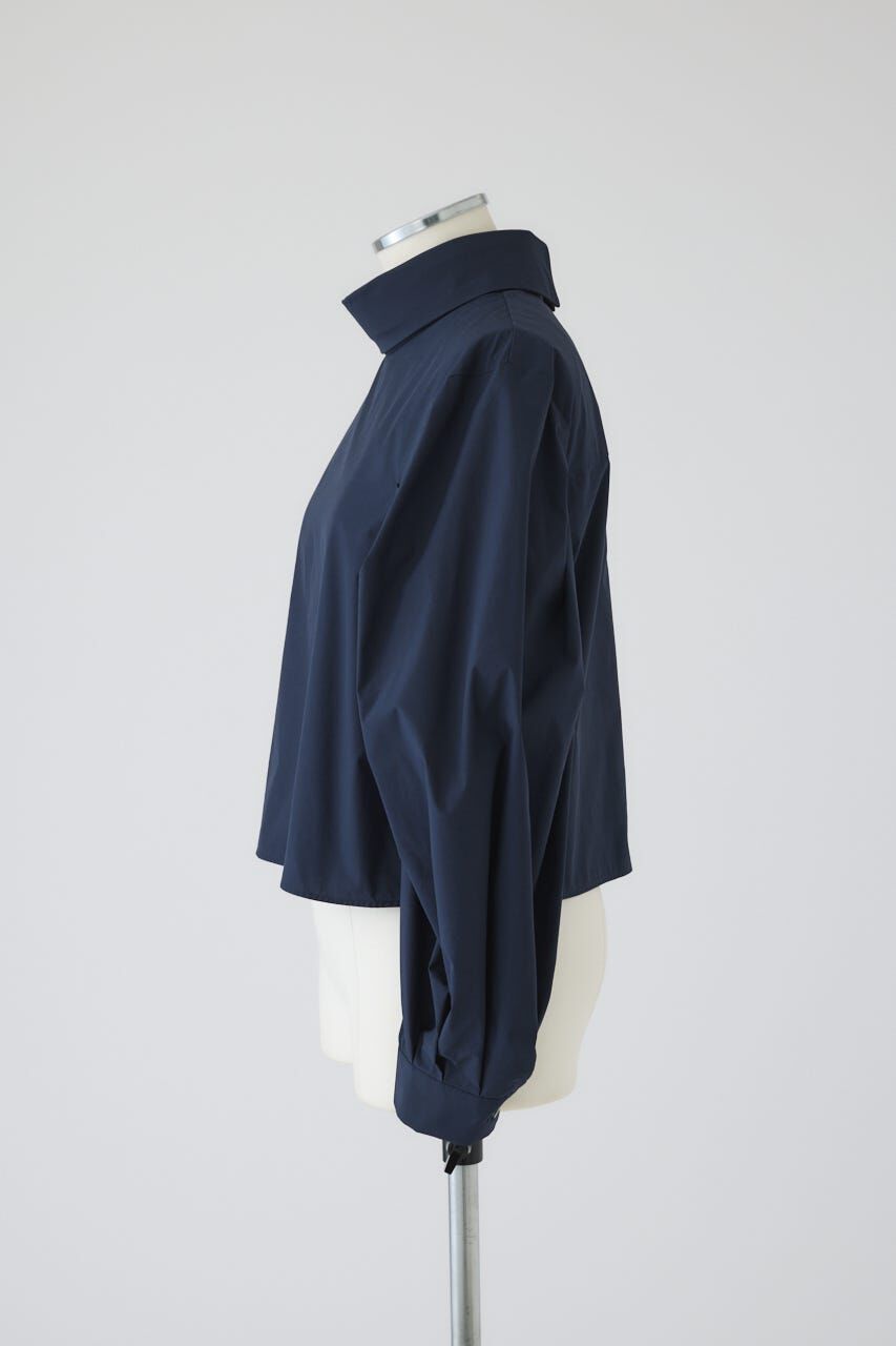 RIM.ARK 「Folded neck tuck blouse」|シャツ・ブラウス|