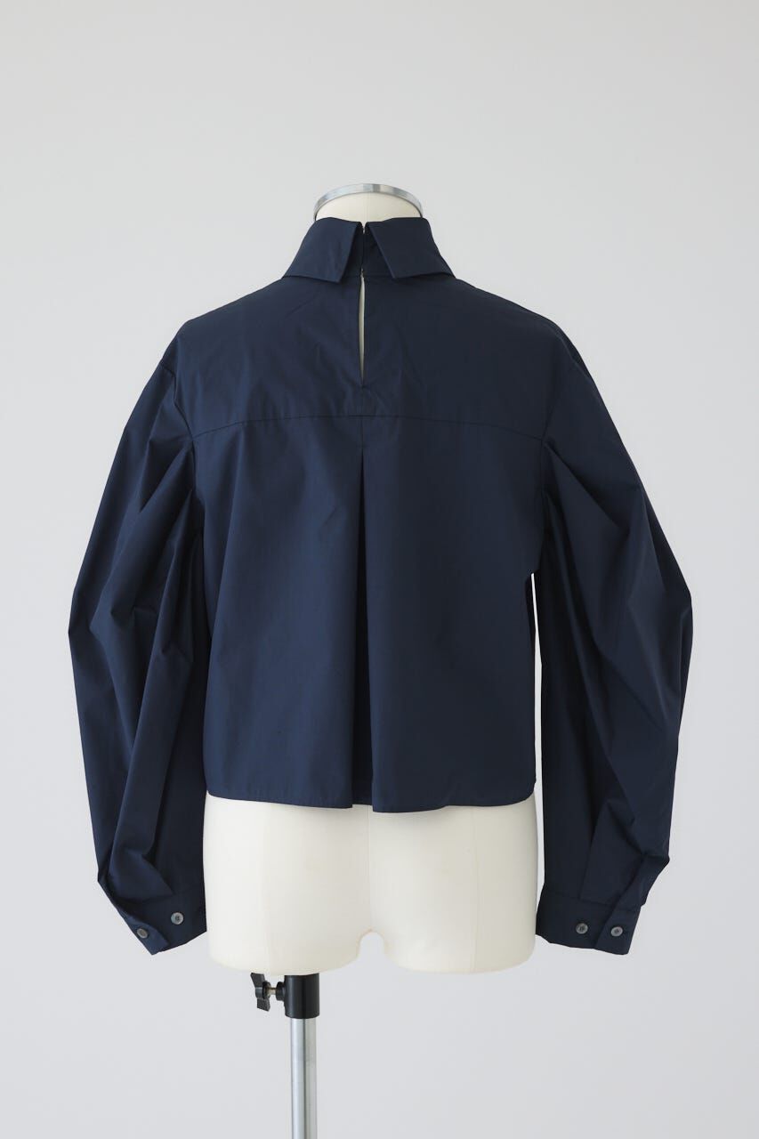 RIM.ARK 「Folded neck tuck blouse」|シャツ・ブラウス|