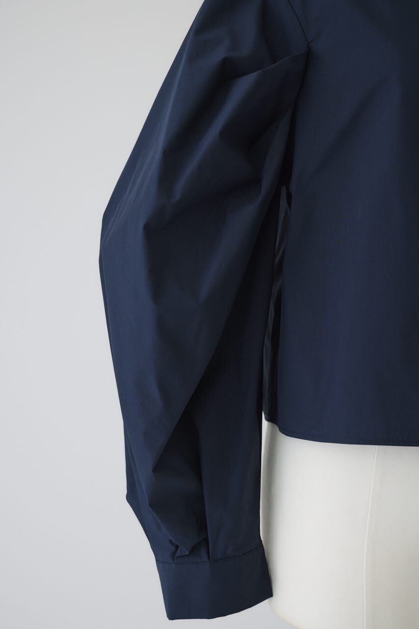 RIM.ARK 「Folded neck tuck blouse」|シャツ・ブラウス|