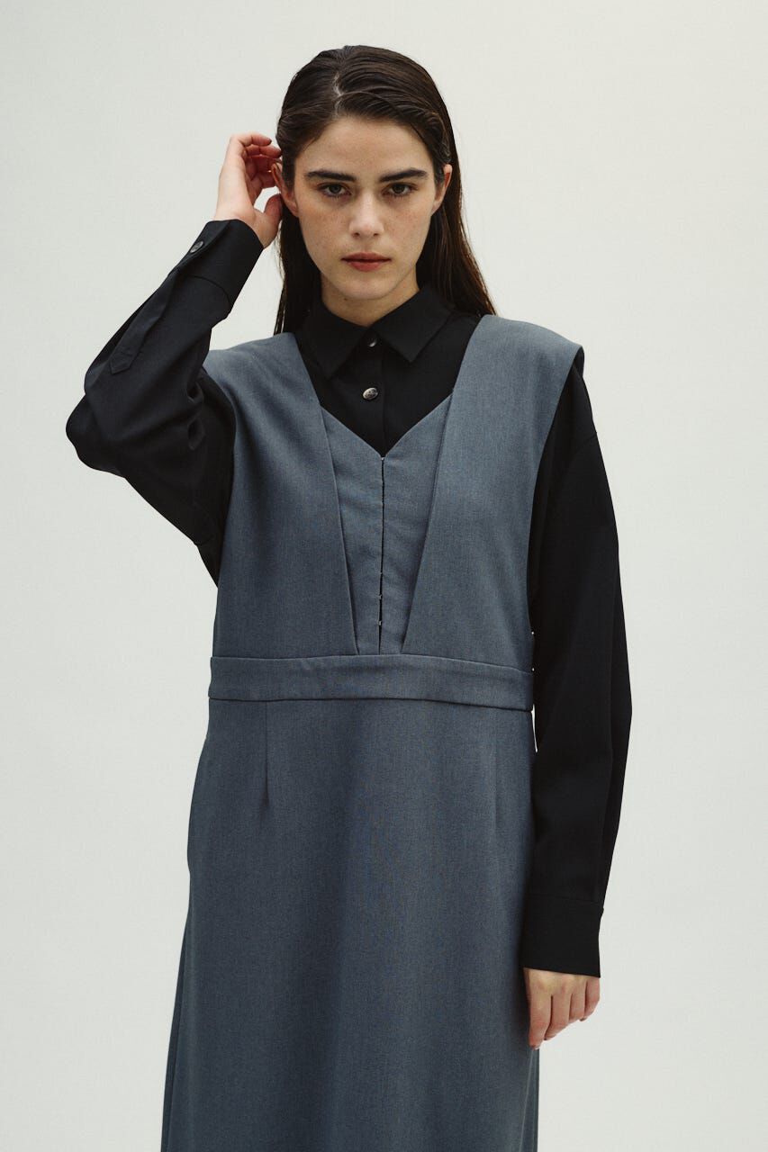 RIM.ARK 「Vest like jumper SK」|ワンピース|