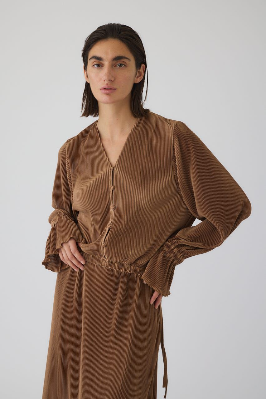 RIM.ARK 「Elegant relaxy dress」|ワンピース|BRN