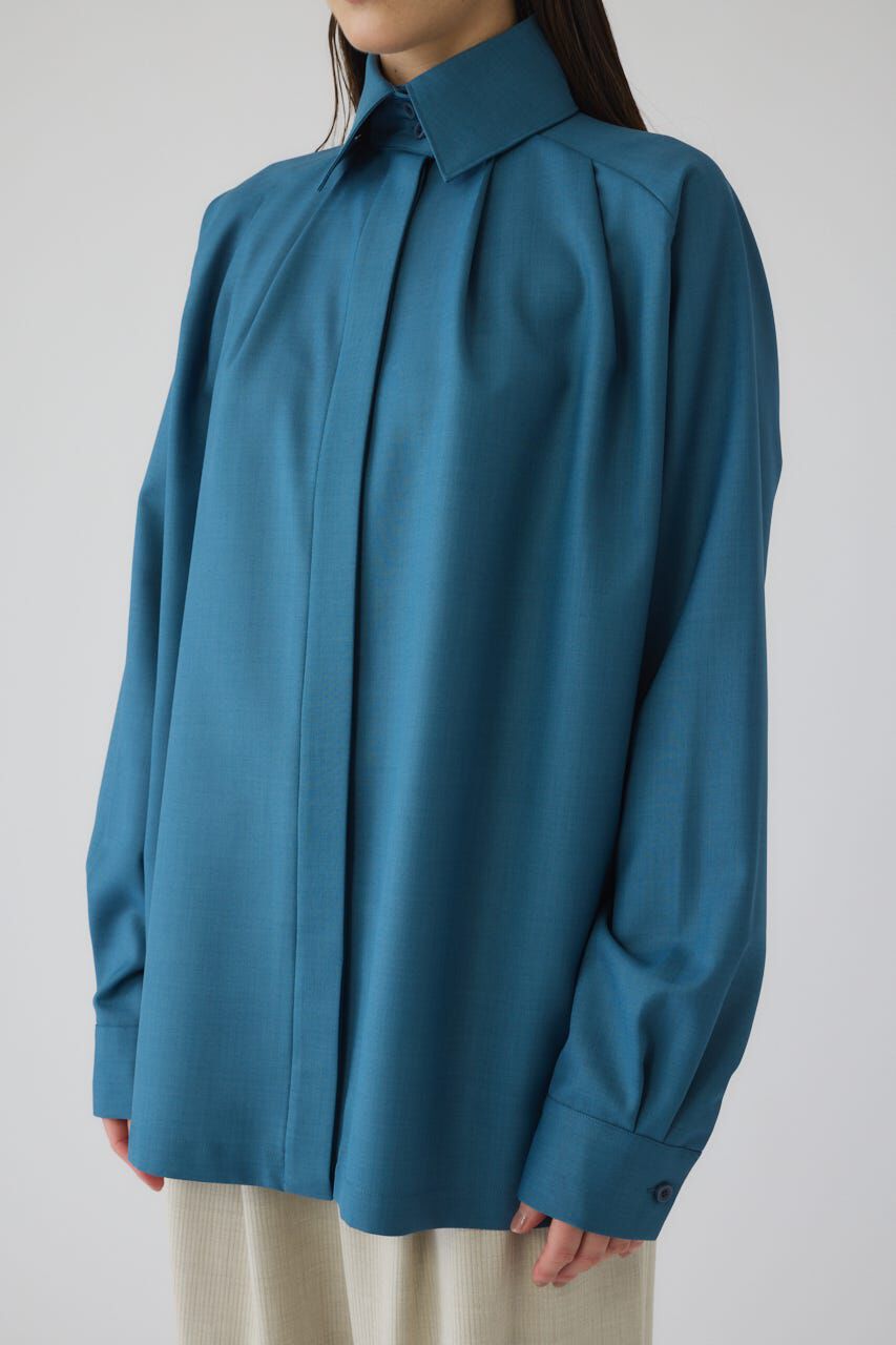 RIM.ARK 「High collar classic blouse」|シャツ・ブラウス|BLU
