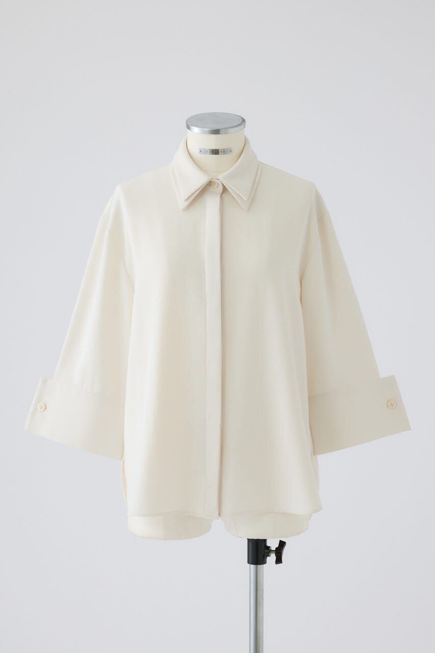 RIM.ARK 「W-collar classical blouse」|シャツ・ブラウス|O/WHT1