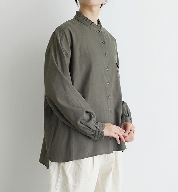 休日と詩「ダックワーズブラウス」|シャツ・ブラウス|