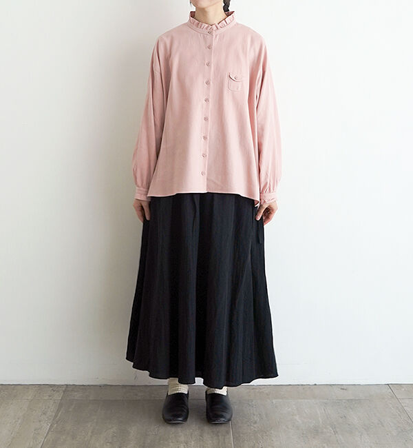 休日と詩「ダックワーズブラウス」|シャツ・ブラウス|