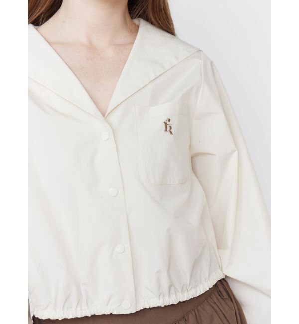 CALNAMUR「SAILOR COLLAR BLOUSON/セーラーカラーブルゾン」|ブルゾン・スタジャン|