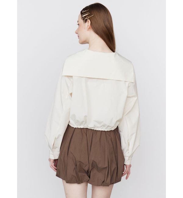 CALNAMUR「SAILOR COLLAR BLOUSON/セーラーカラーブルゾン」|ブルゾン・スタジャン|