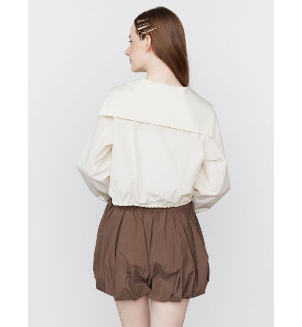 CALNAMUR「SAILOR COLLAR BLOUSON/セーラーカラーブルゾン」|ブルゾン・スタジャン|