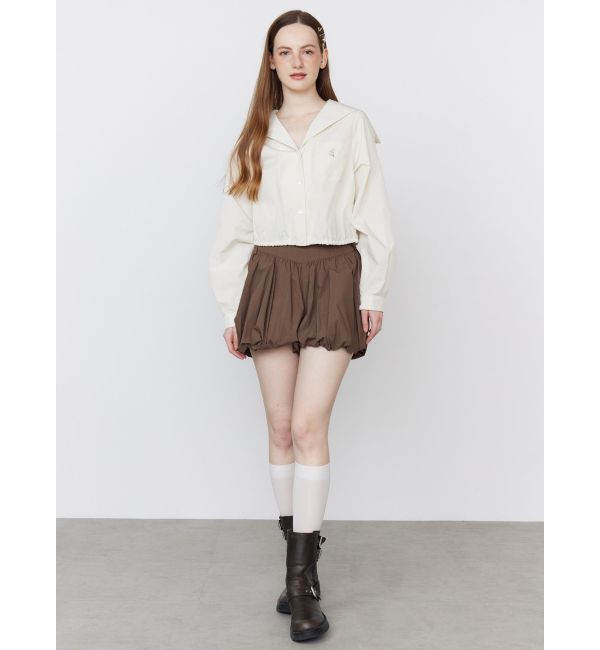 CALNAMUR「SAILOR COLLAR BLOUSON/セーラーカラーブルゾン」|ブルゾン・スタジャン|