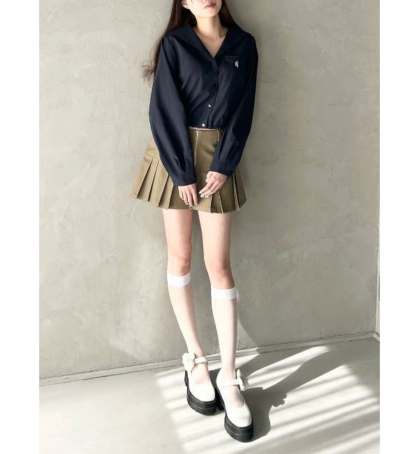 CALNAMUR「SAILOR COLLAR BLOUSON/セーラーカラーブルゾン」|ブルゾン・スタジャン|