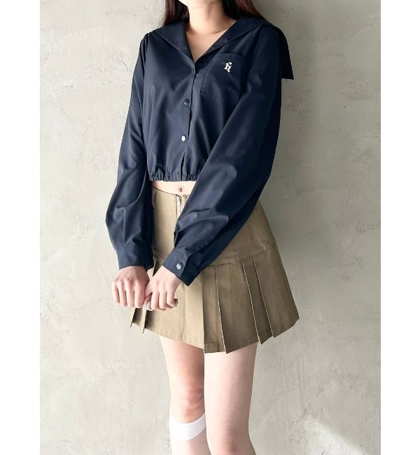 CALNAMUR「SAILOR COLLAR BLOUSON/セーラーカラーブルゾン」|ブルゾン・スタジャン|