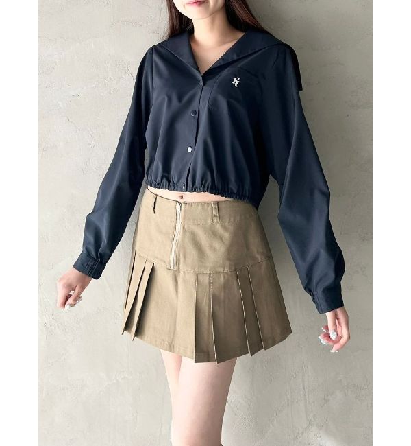 CALNAMUR「SAILOR COLLAR BLOUSON/セーラーカラーブルゾン」|ブルゾン・スタジャン|