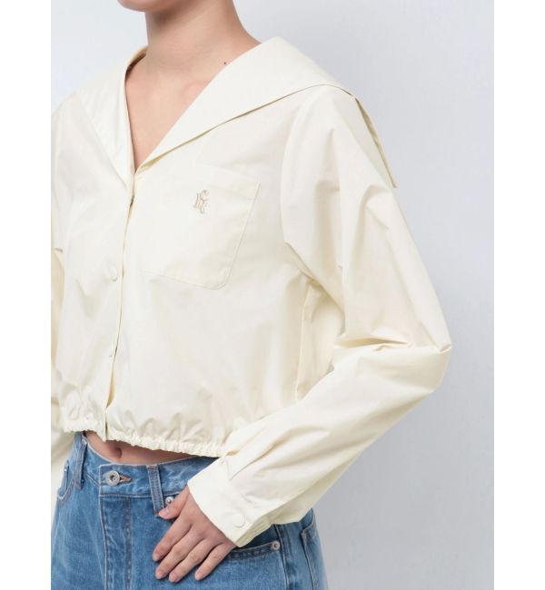 CALNAMUR「SAILOR COLLAR BLOUSON/セーラーカラーブルゾン」|ブルゾン・スタジャン|